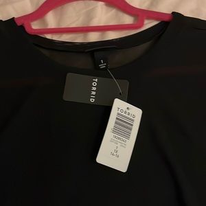 Torrid Mesh T. Never worn, with tags. Size 1.